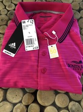 Adidas Pink Golfing Shirt UPF 50 Ultimate 365 New W/ Tags