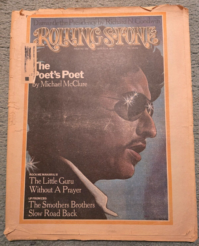 Rolling Stone #156 March 14 1974 Bob Dylan Dave Mason Marshall Tucker 