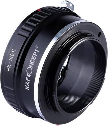 K&F Concept Manual Lens Adapter for Pentax K PK Lens to Sony Alpha E NEX Cameras - Picture 5 of 8