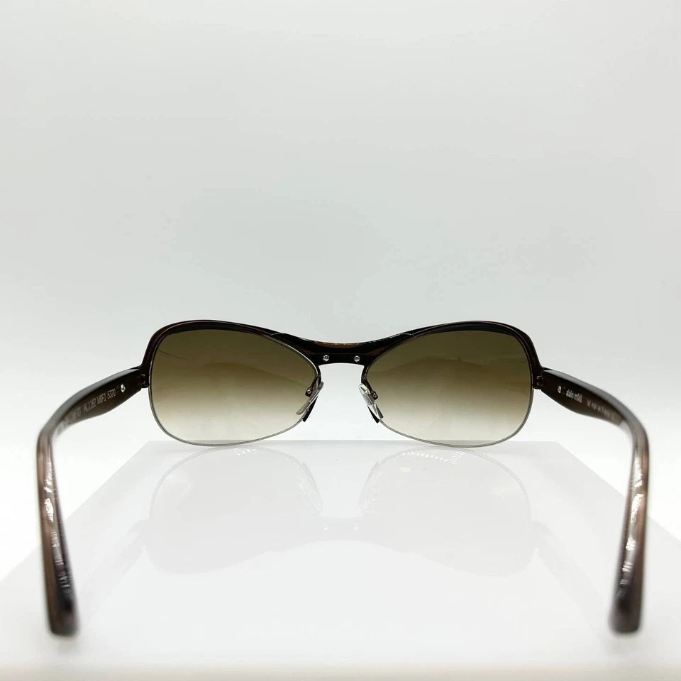 Gafas de sol para mujer Alain Mikli edición limitada AL1182 M0F1 marrón con lentes degradadas Foto 4 de 4