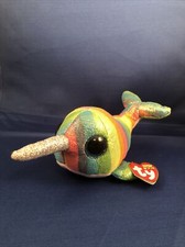 Ty Beanie Boos Nori the Narwhal New with MINT tag.