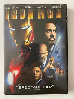 IRON MAN Widescreen DVD (2008) Robert Downey Jr | eBay