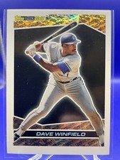 1993 Topps Black Gold Baseball #44 Dave Winfield Toronto Blue Jays