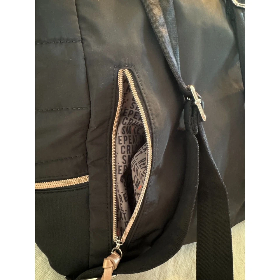 Stella and Dot black backpack Crush It - great condition - Image 2 of 4