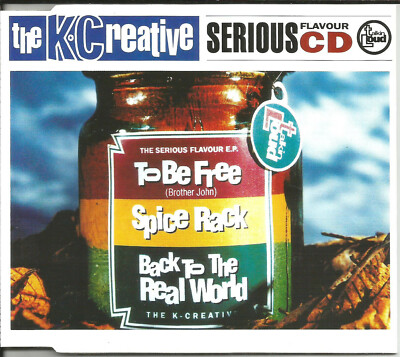 K CREATIVE To Be Free w/RARE EDIT & 2 UNRELEASED TRX CD Single SEALED USA Seller