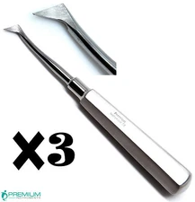 3× Dental 28 Cryer Right Elevator Luxating Surgical Extract Silver Instruments