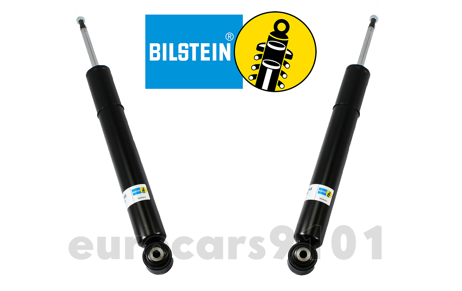 Jaguar XK8 Bilstein Left & Right Front Shock Absorbers (2) 24067263