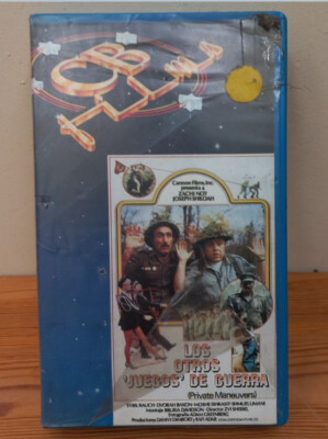 LOS OTROS JUEGOS DE GUERRA, ZACHI NOY, PELICULA HUMOR, CINTA VHS