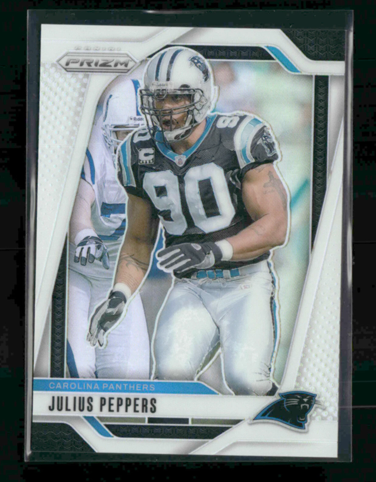 Julius Peppers 2024 Panini Prizm Football White Prizm 10/35 Panthers