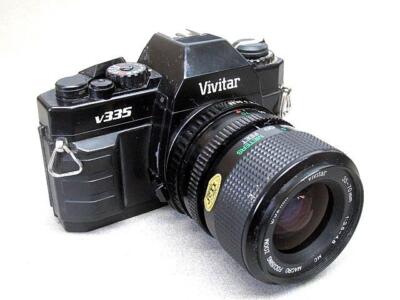 Vivitar v335 Film Camera w/35-70 mm f/3.5-4.8 Mc Macro Focusing