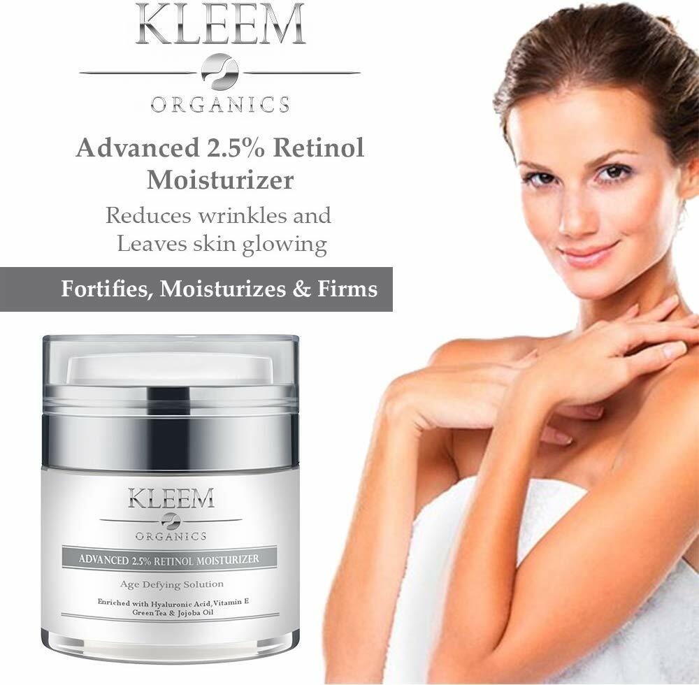 acheter kleem organics advanced retinol moisturizer