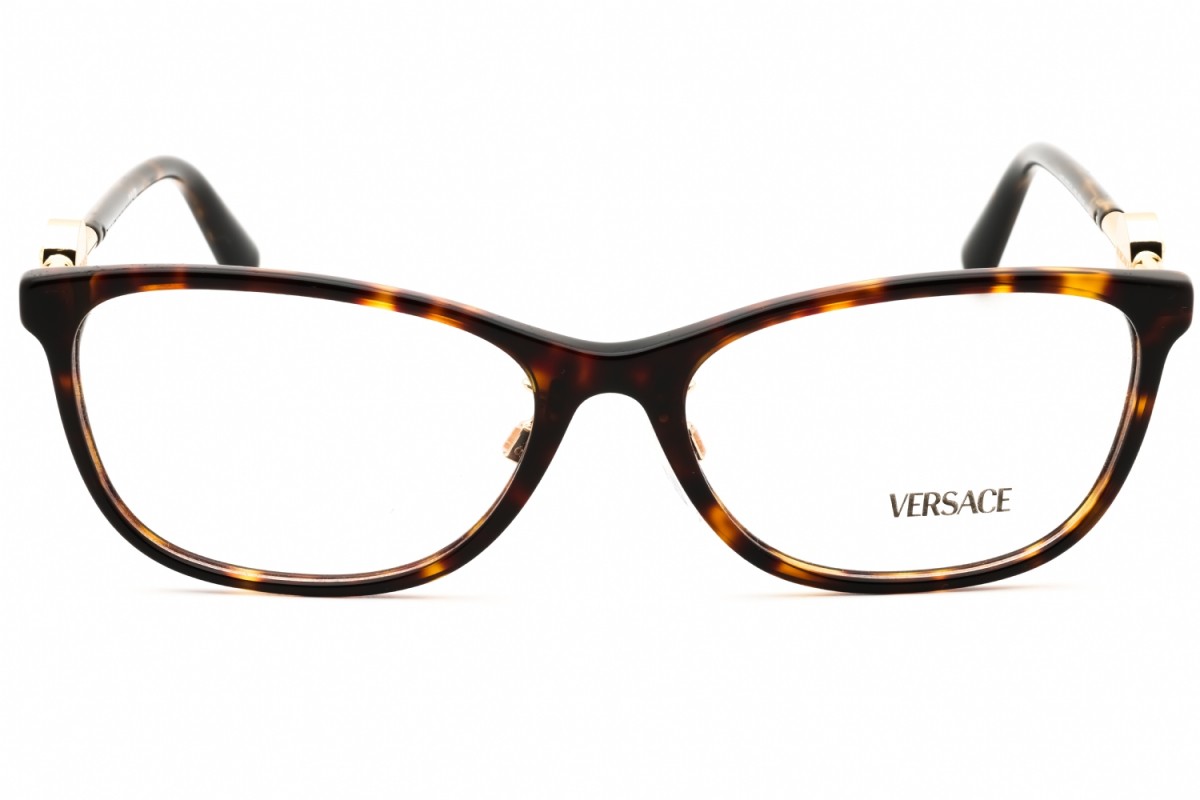Versace VE3297D 108 Havana 55mm Eyeglasses New Authentic thumbnail 2