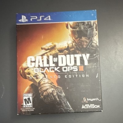 Activision Call of Duty Black Ops III Hardened Edition PS4 SteelBook Art Cards