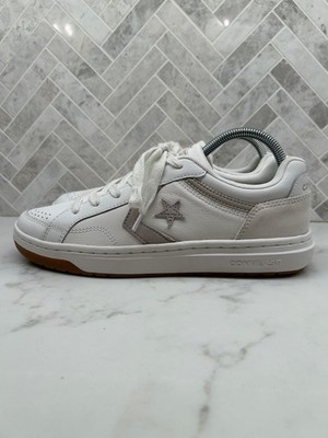 Converse Chuck Taylor All Star Pro Blaze Sneakers Classic Ox Men 9 White Leather