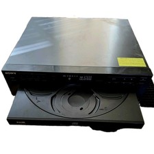 Sony CDP-C211 5-Disc CD Changer Powers On For Parts or Repair