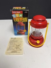 Vintage Radio Shack Red Plastic Toy Lantern Night Light — listing 4
