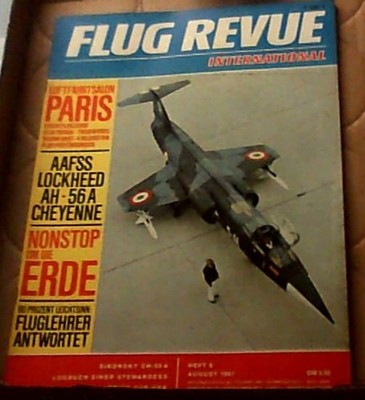 Flug-Revue International 08/1967 vereinigt mit Weltluftfahrt Air World Flugsport