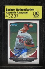 BAS 2013 Bowman Prospects Chrome Lucas Giolito #BCP5 Authentic Auto 3c7