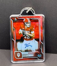 🔥 Fernando Mendoza 1st Bowman Rookie RATED REPRINTS Keychain! 2x3 🔥