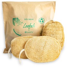 Natural Loofah Sponge - Loofah Exfoliating Body Scrubber - Shower Loofah