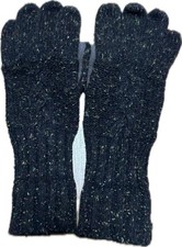 Vintage Melange Blend Leather Gloves