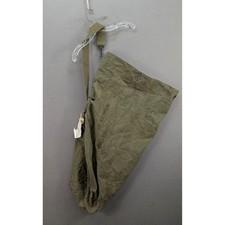 Vintage US Military Canvas Duffle Sea Bag Stenciled William A. OFarrell Olive