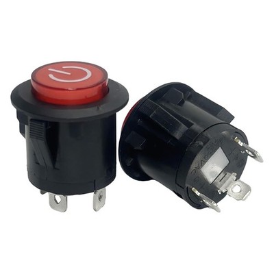 2 Pcs Power Button Switch Push Start for Ride-On Toy Car Electric Power Wheel Bu