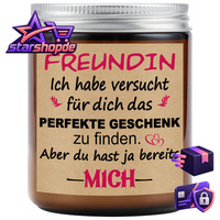 Duftkerzen Geschenk FüR Freundin Geburtstag Weihnachten Valentinstag