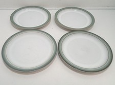 Denby Green Side Plates x4 D17cm Dishwasher Safe Stoneware Lot2