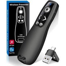 Presenter USB C Wireless Powerpoint Fernbedie...