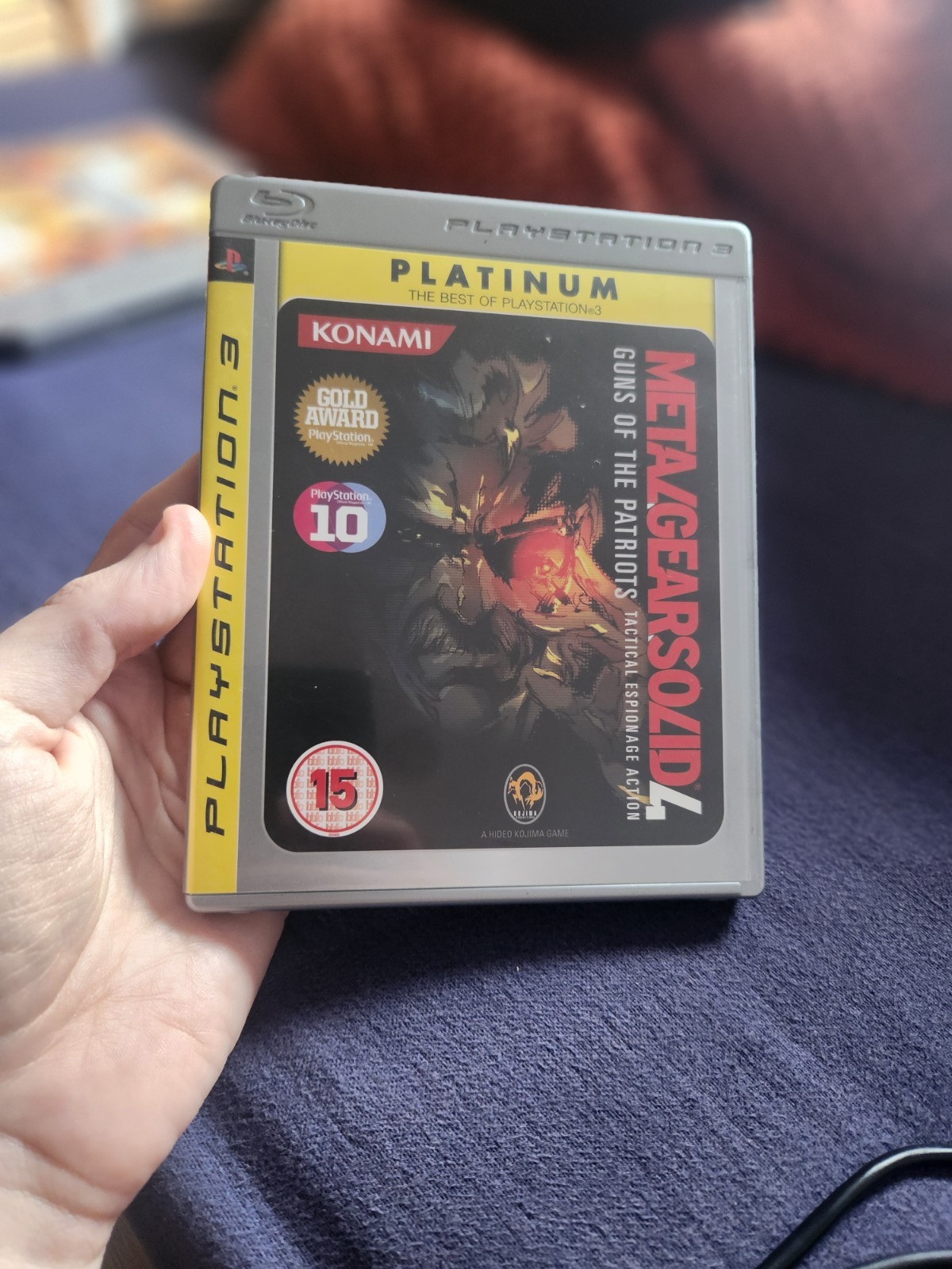 Metal Gear Solid 4: Guns of the Patriots (Sony PlayStation 3 2008) PS3 Platinum