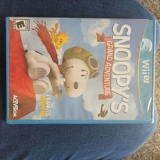 Peanuts Movie: Snoopy's Grand Adventure (Nintendo Wii U, 2015) Brand New Sealed