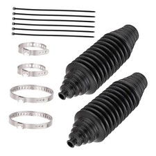 Inner Tie Rod Boot Kit, 2PCS Universal Adjustable Car Tie Rod Boot with