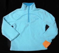 New Girls Champion Fleece Pullover Sweatshirt XS 4-5 Teal Blue NWT Read