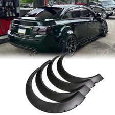 4pcs Fender Flares Over Wide Body Kit Wheel Arches Protector For Chevrolet Cruze 4pcs Fender Flares Over Wide Body Kit Wheel Arches Protector For Chevrolet Cruze
