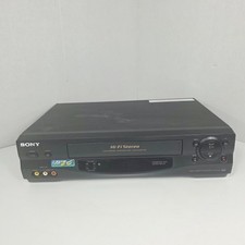 Sony SLV-N55 Hi-Fi Stereo 4-Head VHS VCR Video Tape Player - No Remote Control