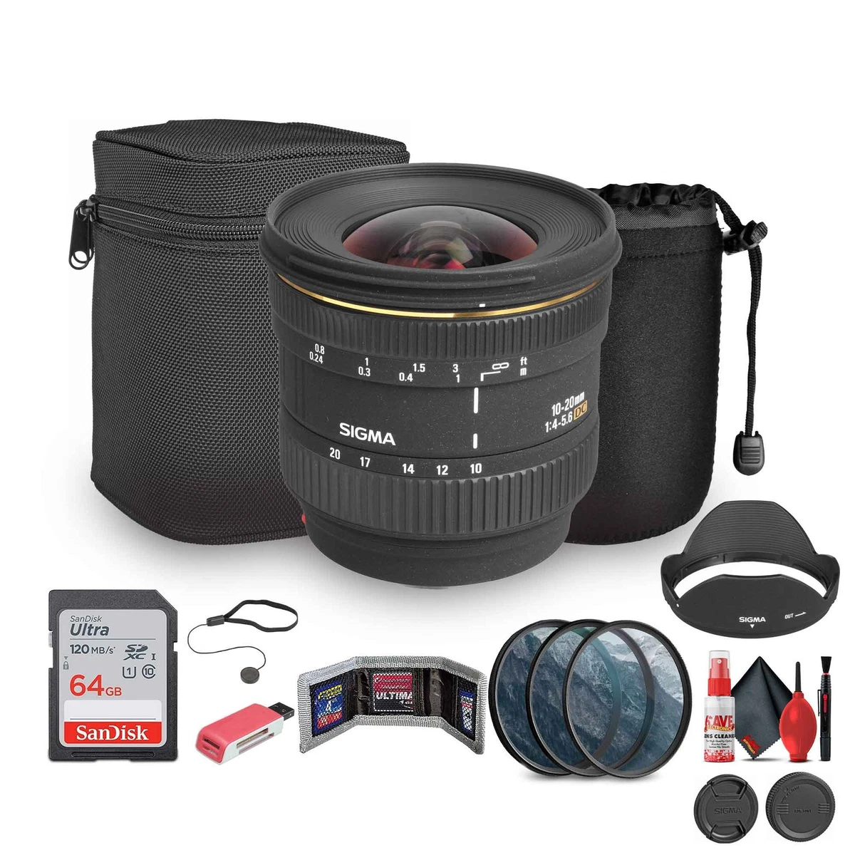 Sigma EX 10-20mm Focal Camera Lenses for sale | eBay