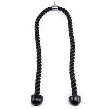 Long Tricep Rope for Home Gym Pulley System,Double Length Tricep Pull Down Ro...