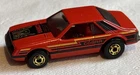 1979 Vintage Hot Wheels The Hot Ones Car Ford Turbo Mustang Cobra Gold Rims
