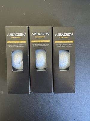 New Nexgen Tour Spec Golf Ball White 1 Sleeve Of 3 Balls Japan Model