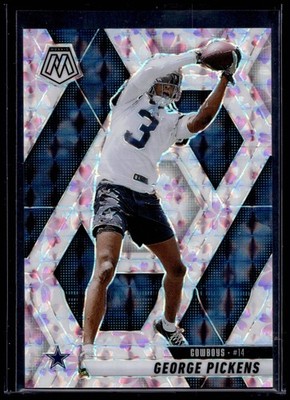 2025 Panini Mosaic George Pickens, #109 Mosaic Choice Cherry