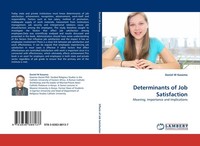 Determinants Of Job Satisfaction Daniel W Kasomo