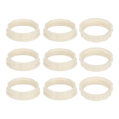 9 Pcs G9 Light Socket Rings for 1-1/16in Thread Diameter G9 Sockets(Big)
