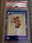 2024 Panini Donruss Optic - Rated Rookie Jayden Daniels #248 Blue Hyper Prizm...