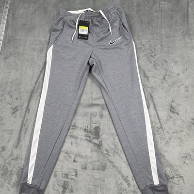 Nike Dri Fit Joggers Mens Small Gray Soccer Training Pants NWT $50 Retail