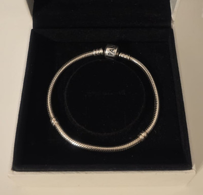 Original PANDORA Moments Schlagenglieder Armband 19cm 594593C00-19 S925 ALE