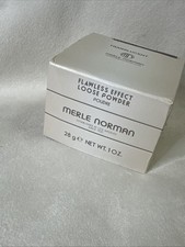 Merle Norman Flawless Effect loose Powder in TRANSLUCENT See Pics For Details