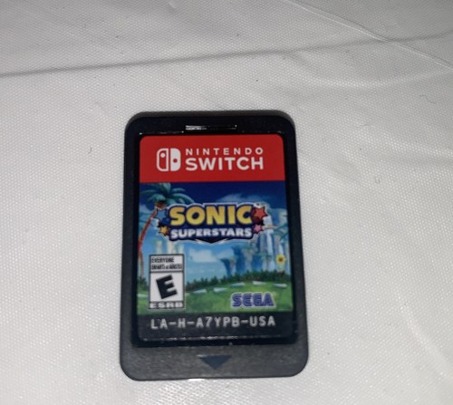 SONIC SUPERSTARS Nintendo Switch 2023 CARTRIDGE ONLY (FREE SHIPPING) - Picture 1 of 2