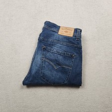 Pantalone jeans uomo Lee Cooper Harry W34 L28 denim blu slim fit dritto elasticizzato