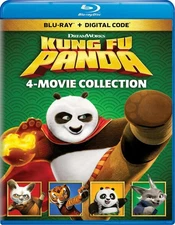 Kung Fu Panda 4 Movie Collection Blu-ray  NEW